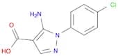 5-Amino-1-(4-chlorophenyl)-1H-pyrazole-4-carboxylic acid