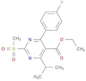 Ethyl 4-(4-Fluorophenyl)-6-isopropyl-2-(methylsulfonyl)pyrimidine-5-carboxylate