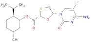 1,3-Oxathiolane-2-carboxylic acid, 5-(4-amino-5-fluoro-2-oxo-1(2H)-pyrimidinyl)-, (1R,2S,5R)-5-met…