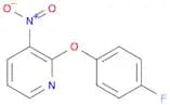 2-(4-FLUOROPHENOXY)-3-NITROPYRIDINE