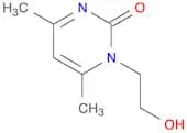 1-(2-hydroxyethyl)-4,6-dimethyl-1,2-dihydropyrimidin-2-one
