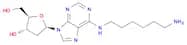 (2R,3S,5R)-5-(6-((6-Aminohexyl)amino)-9H-purin-9-yl)-2-(hydroxymethyl)tetrahydrofuran-3-ol