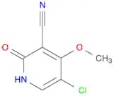 3-Pyridinecarbonitrile, 5-chloro-1,2-dihydro-4-methoxy-2-oxo-
