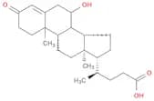 Chol-4-en-24-oic acid, 7-hydroxy-3-oxo-, (7α)-