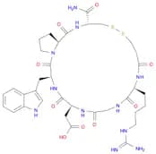 L-Cysteinamide, N6-(aminoiminomethyl)-N2-(3-mercapto-1-oxopropyl)-L-lysylglycyl-L-α-aspartyl-L-try…