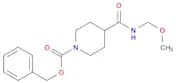 1-Piperidinecarboxylic acid, 4-[(methoxymethylamino)carbonyl]-, phenylmethyl ester