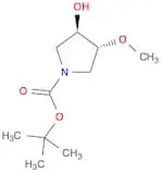 trans tert-Butyl-3-hydroxy-4-methoxypyrrolidine-1-carboxylate