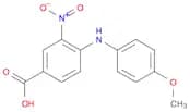 4-(4-Methoxyanilino)-3-nitrobenzoic acid