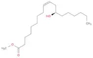 9-Octadecenoic acid, 12-hydroxy-, methyl ester, (9Z,12R)-