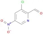 3-Chloro-5-nitropicolinaldehyde