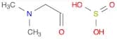 Acetaldehyde, 2-(dimethylamino)-, sulfite (1:1)