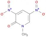2(1H)-Pyridinone, 1-methyl-3,5-dinitro-