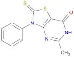 5-methyl-3-phenyl-2-sulfanylidene-2H,3H,6H,7H-[1,3]thiazolo[4,5-d]pyrimidin-7-one