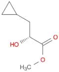 Cyclopropanepropanoic acid, α-hydroxy-, methyl ester, (αR)-
