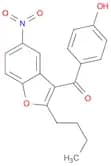 Methanone, (2-butyl-5-nitro-3-benzofuranyl)(4-hydroxyphenyl)-