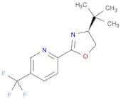 (S)-4-tert-Butyl-2-(5-(trifluoromethyl)pyridin-2-yl)-4,5-dihydrooxazole