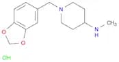 1-(Benzo[d][1,3]dioxol-5-ylmethyl)-N-methylpiperidin-4-amine hydrochloride