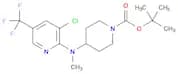 4-[(3-Chloro-5-trifluoromethyl-pyridin-2-yl)-methyl-amino]-piperidine-1-carboxylic acid tert-butyl…