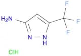 1H-Pyrazol-3-amine, 5-(trifluoromethyl)-, hydrochloride (1:1)