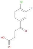 4-(4-Chloro-3-fluorophenyl)-4-oxobutanoic acid