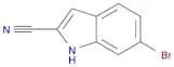 1H-Indole-2-carbonitrile, 6-bromo-