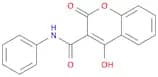 2H-1-Benzopyran-3-carboxamide, 4-hydroxy-2-oxo-N-phenyl-
