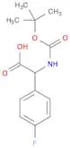 2-{[(tert-butoxy)carbonyl]amino}-2-(4-fluorophenyl)acetic acid