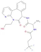 Butanamide, N-[(1S)-2-[[(7S)-6,7-dihydro-5-(2-hydroxyethyl)-6-oxo-5H-pyrido[3,2-a][3]benzazepin-7-…