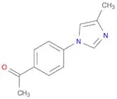 1-[4-(4-methyl-1H-imidazol-1-yl)phenyl]ethan-1-one