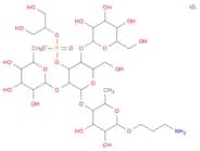 β-L-Mannopyranoside, 3-aminopropyl O-6-deoxy-α-L-mannopyranosyl-(1→3)-O-[β-D-glucopyranosyl-(1→4)]…