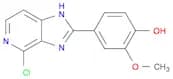4-(4-Chloro-1H-imidazo[4,5-c]pyridin-2-yl)-2-methoxyphenol