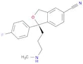 5-Isobenzofurancarbonitrile, 1-(4-fluorophenyl)-1,3-dihydro-1-[3-(methylamino)propyl]-, (1S)-