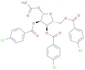1-O-Acetyl 2,3,5-Tri-O-p-chlorobenzoyl-b-D-ribofuranoside