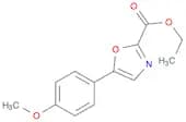 ethyl 5-(4-methoxyphenyl)-1,3-oxazole-2-carboxylate
