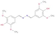 Benzaldehyde, 4-hydroxy-3,5-dimethoxy-, 2-[(4-hydroxy-3,5-dimethoxyphenyl)methylene]hydrazone