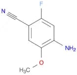 Benzonitrile, 4-amino-2-fluoro-5-methoxy-