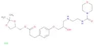 Benzenepropanoic acid, 4-[(2S)-2-hydroxy-3-[[2-[(4-morpholinylcarbonyl)amino]ethyl]amino]propoxy]-…