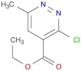 4-Pyridazinecarboxylic acid, 3-chloro-6-methyl-, ethyl ester