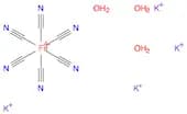 Ferrate(4-), hexakis(cyano-κC)-, potassium, hydrate (1:4:3), (OC-6-11)-