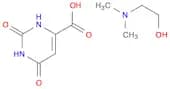 4-Pyrimidinecarboxylic acid, 1,2,3,6-tetrahydro-2,6-dioxo-, compd. with 2-(dimethylamino)ethanol (…