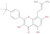 4H-1-Benzopyran-4-one, 3,5,7-trihydroxy-8-(3-methyl-2-buten-1-yl)-2-[4-(trifluoromethyl)phenyl]-