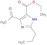 1H-Imidazole-5-carboxylic acid, 4-acetyl-2-propyl-, ethyl ester