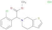 α-(2-chlorophenyl)-4,7-dihydro-thieno[2,3-c]pyridine-6(5h)-acetic acid methyl ester HCl