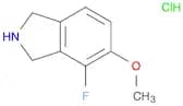 4-Fluoro-5-methoxyisoindoline hydrochloride