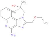 1H-Imidazo[4,5-c]quinoline-1-ethanol, 4-amino-2-(ethoxymethyl)-α,α-dimethyl-