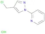 2-(4-(Chloromethyl)-1H-pyrazol-1-yl)pyridine hydrochloride