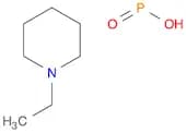 Phosphinic acid, compd. with 1-ethylpiperidine (1:1)
