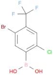 Boronic acid, B-[5-bromo-2-chloro-4-(trifluoromethyl)phenyl]-