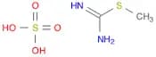Carbamimidothioic acid, methyl ester, sulfate (1:1)