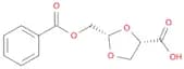 1,3-Dioxolane-4-carboxylic acid, 2-[(benzoyloxy)methyl]-, (2S,4S)-